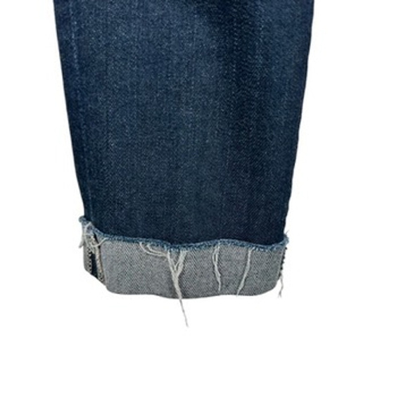 AG-ED Denim Adriano Goldschmied The Stilt Cigarette Roll Up Jeans Dark Size 26 R - Picture 5 of 10